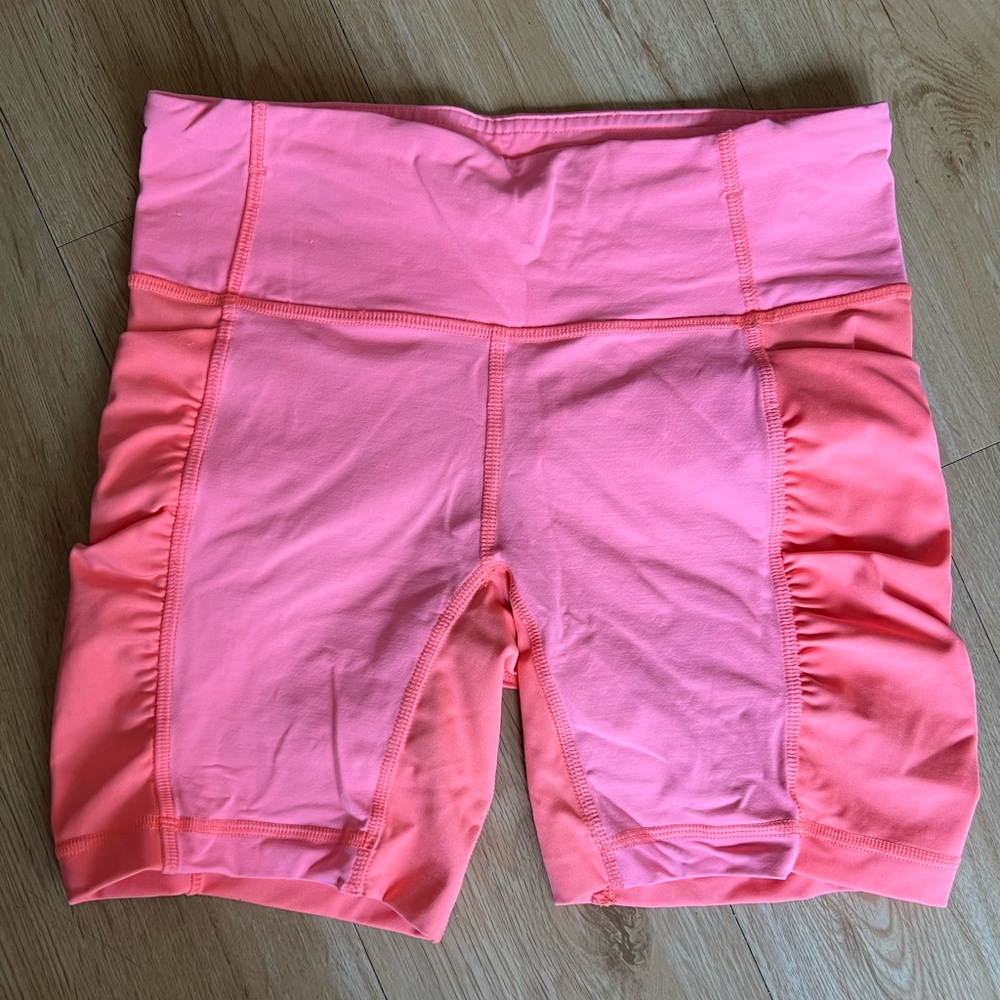 Lululemon Pink/Coral Athletic Shorts